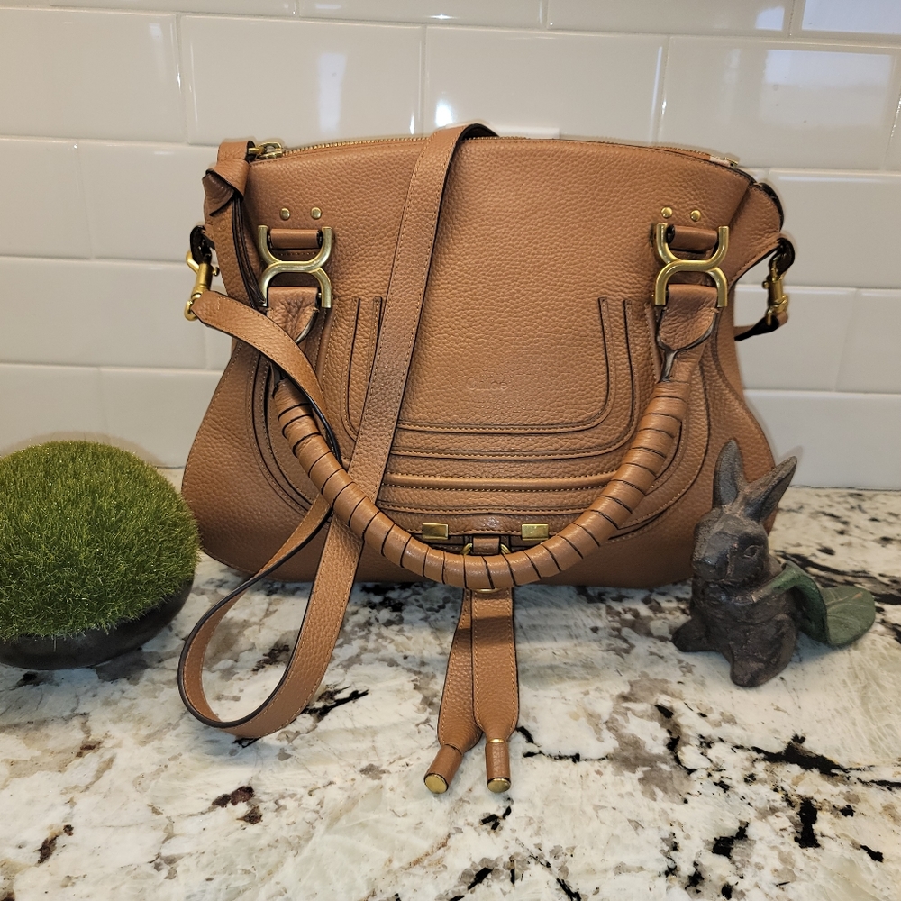 CHLOE MARCIE DOUBLE CARRY BAG